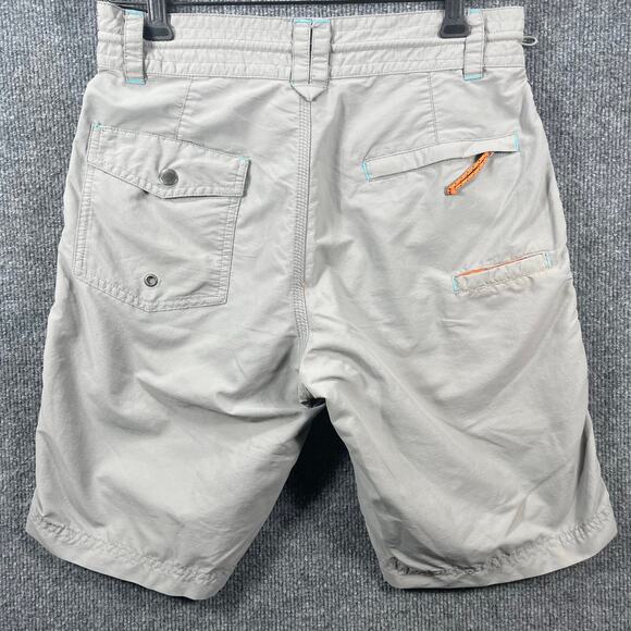 Howler Bros Horizon Hybrid Shorts Men's 28 Gray Zip Drawstring Casual Trail - Picture 13 of 14